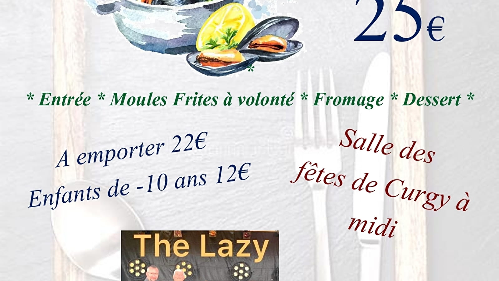 Repas Dansant - Moules Frites