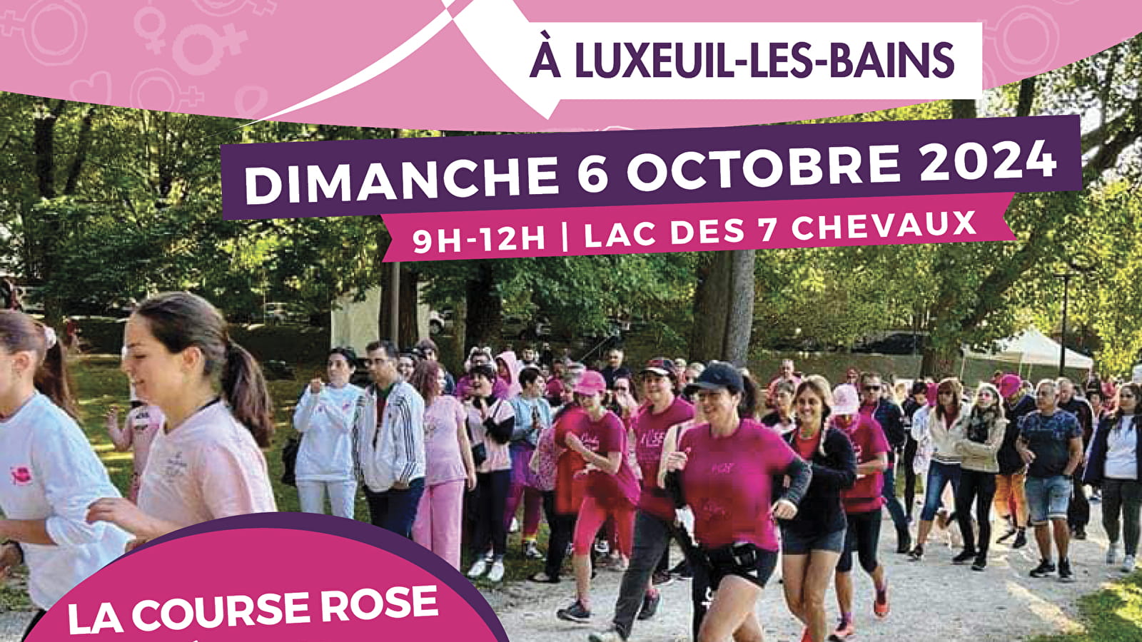 Octobre Rose à Luxeuil-les-Bains