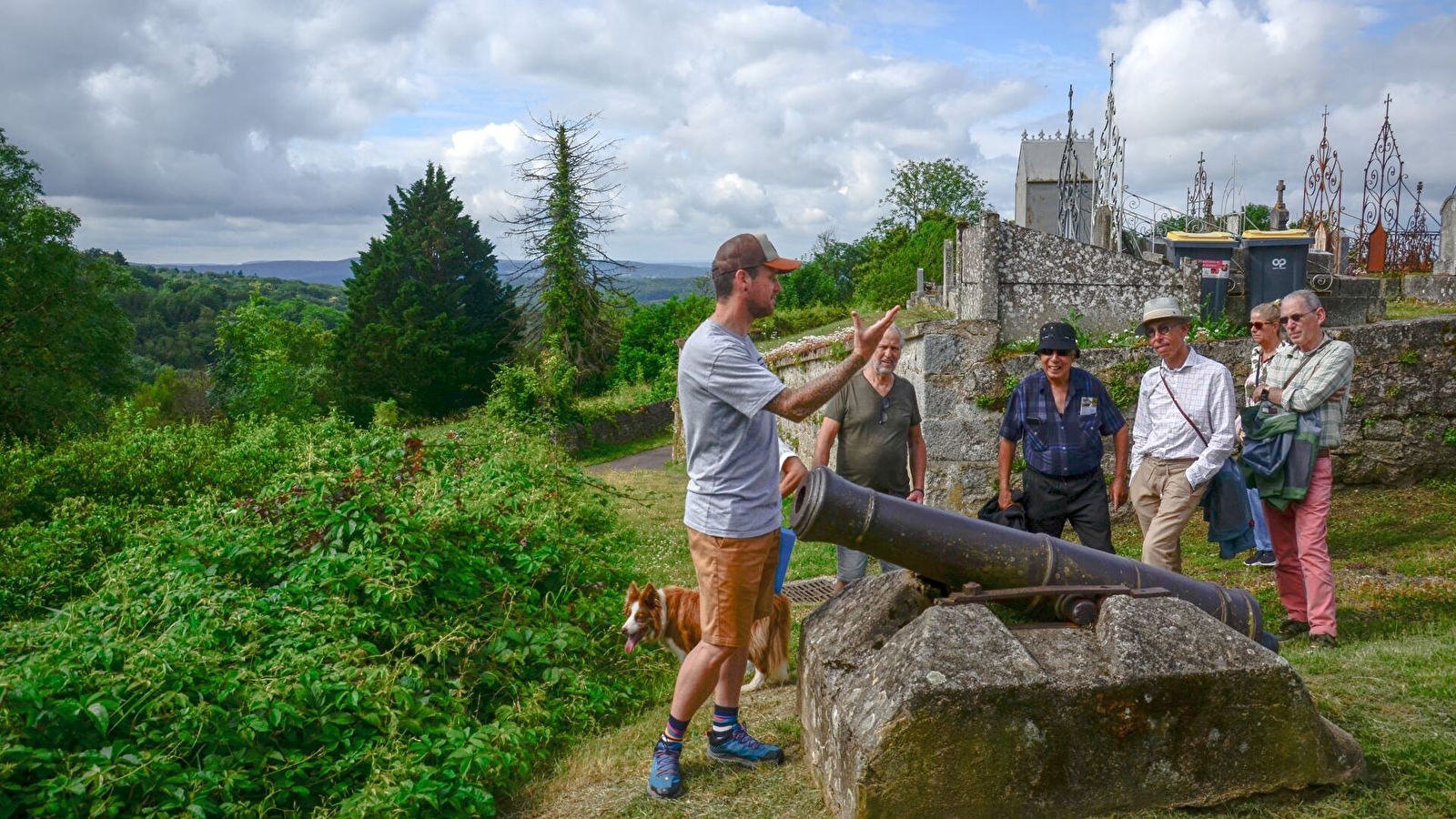 Visite commentée à Lormes en Néerlandais