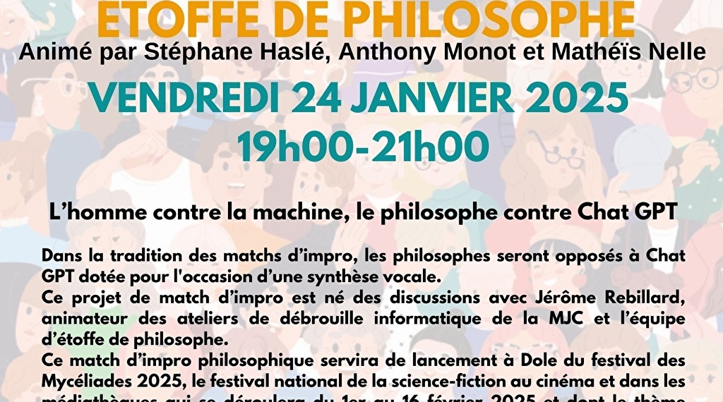 ÉTOFFE DE PHILOSOPHES Le 24 janv 2025