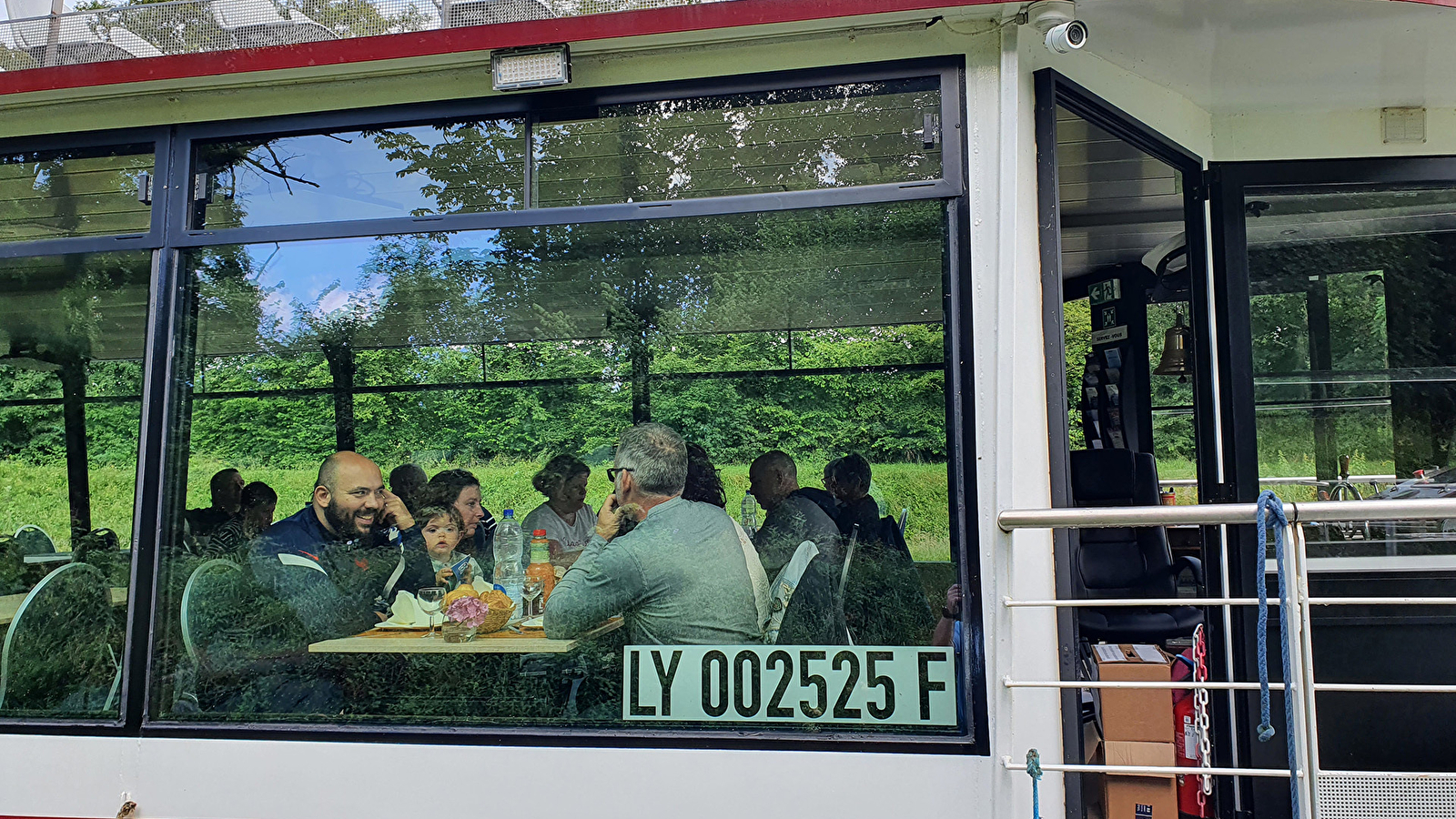 Croisière brunch sur la Saône