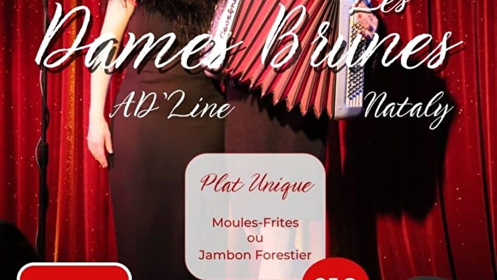 VENDREDI DE L'ARLEQUIN : LES DAMES BRUNES