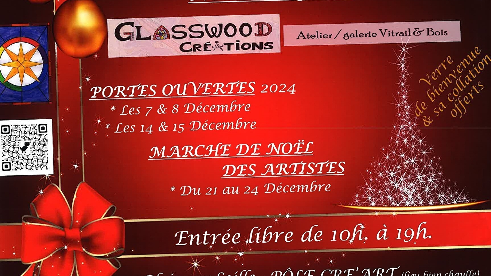 Noël en fête chez Glasswood Créations