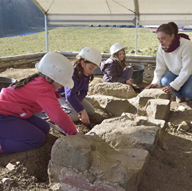 Atelier archéo à Bibracte