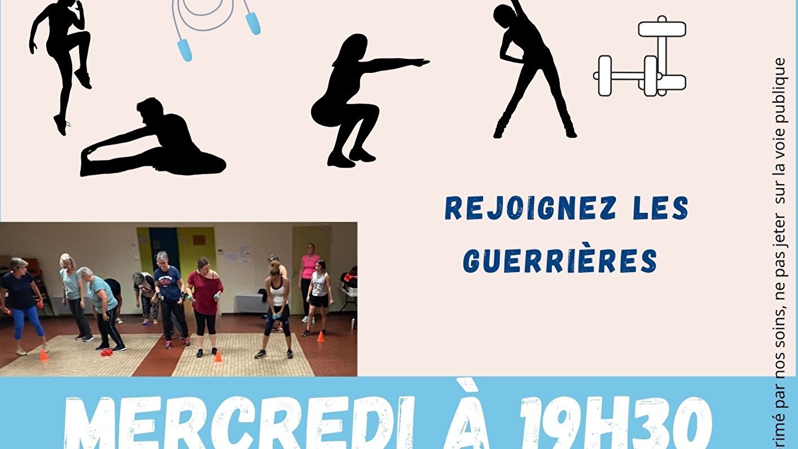 Cours de sport-fitness