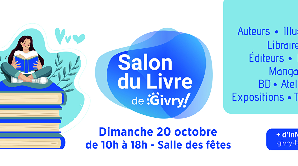 SALON DU LIVRE DE GIVRY Le 20 oct 2024