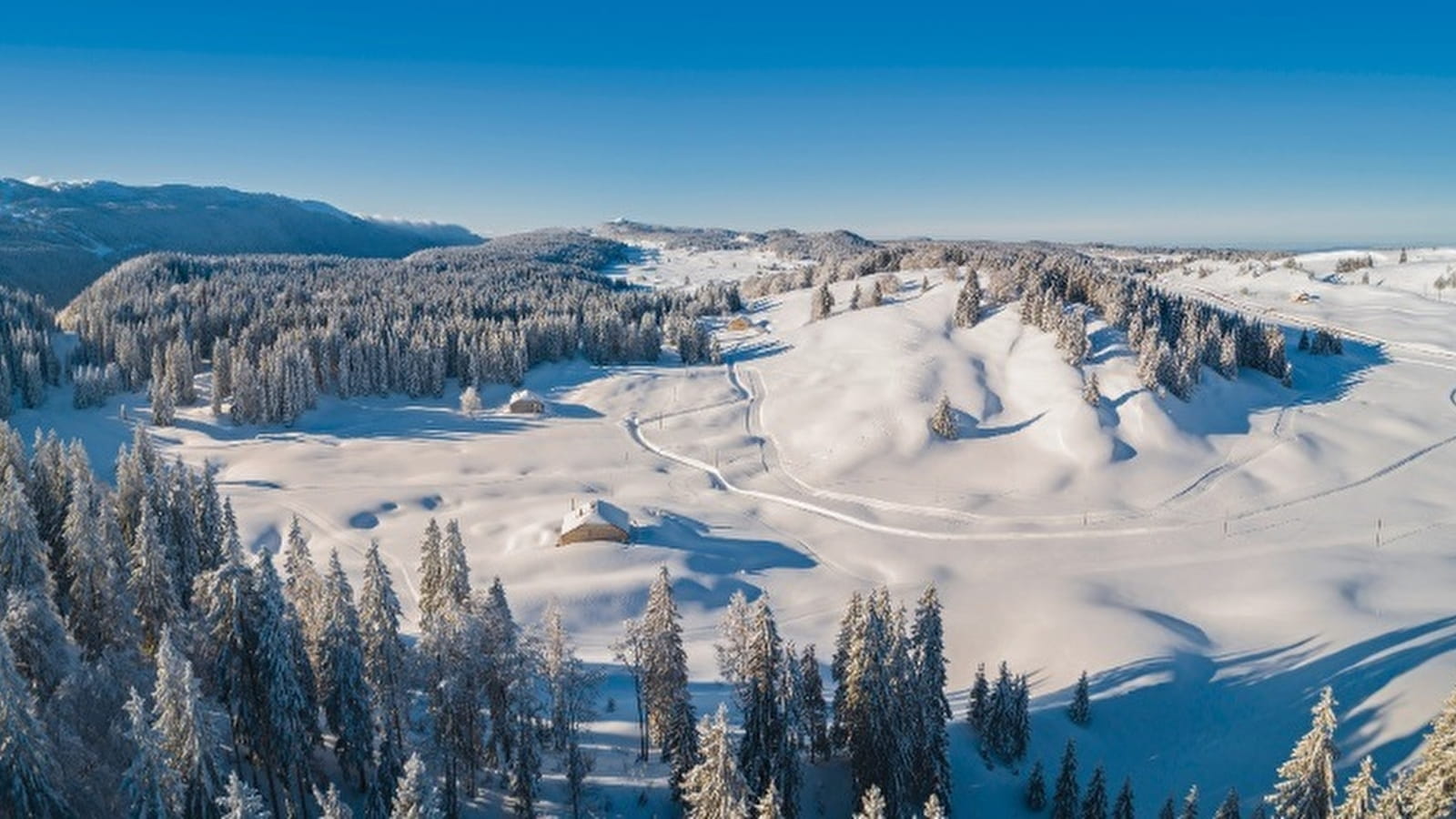 Les Montagnes du Jura en ski nordique