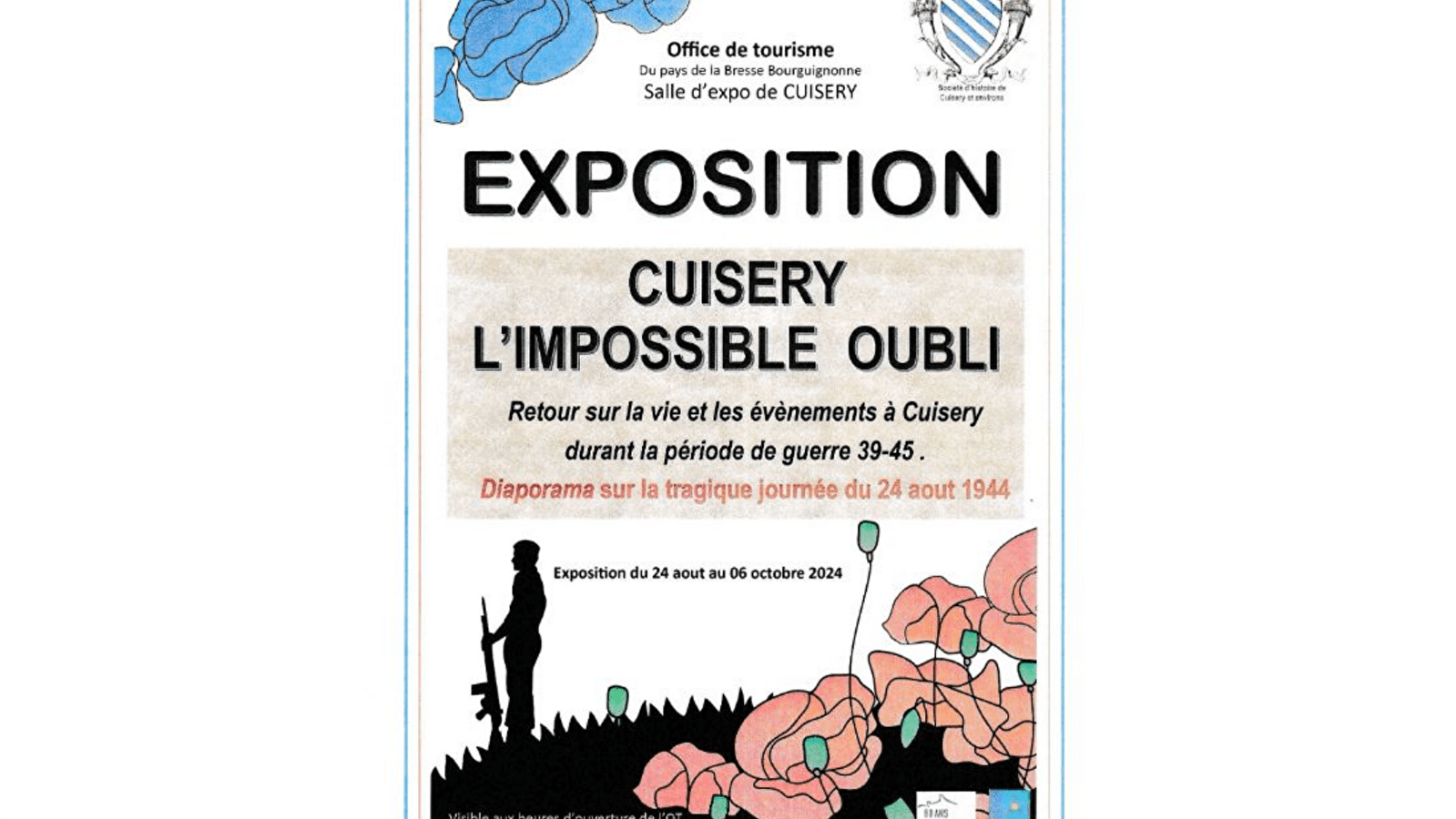 Exposition Cuisery l'impossible oubli