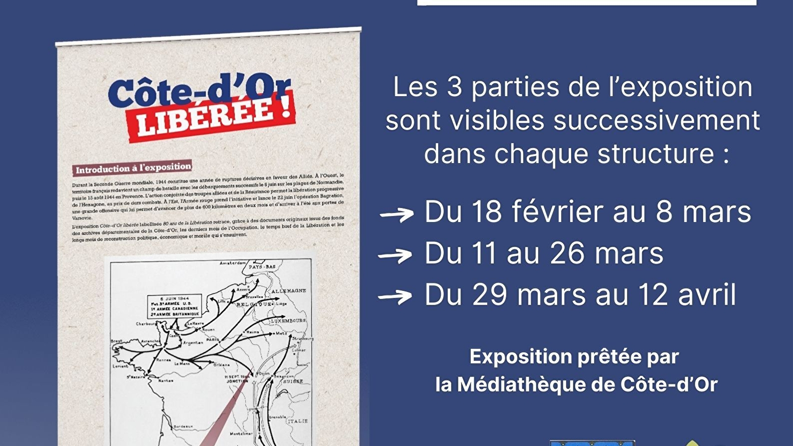 Exposition 'Côte-d'Or libérée!'