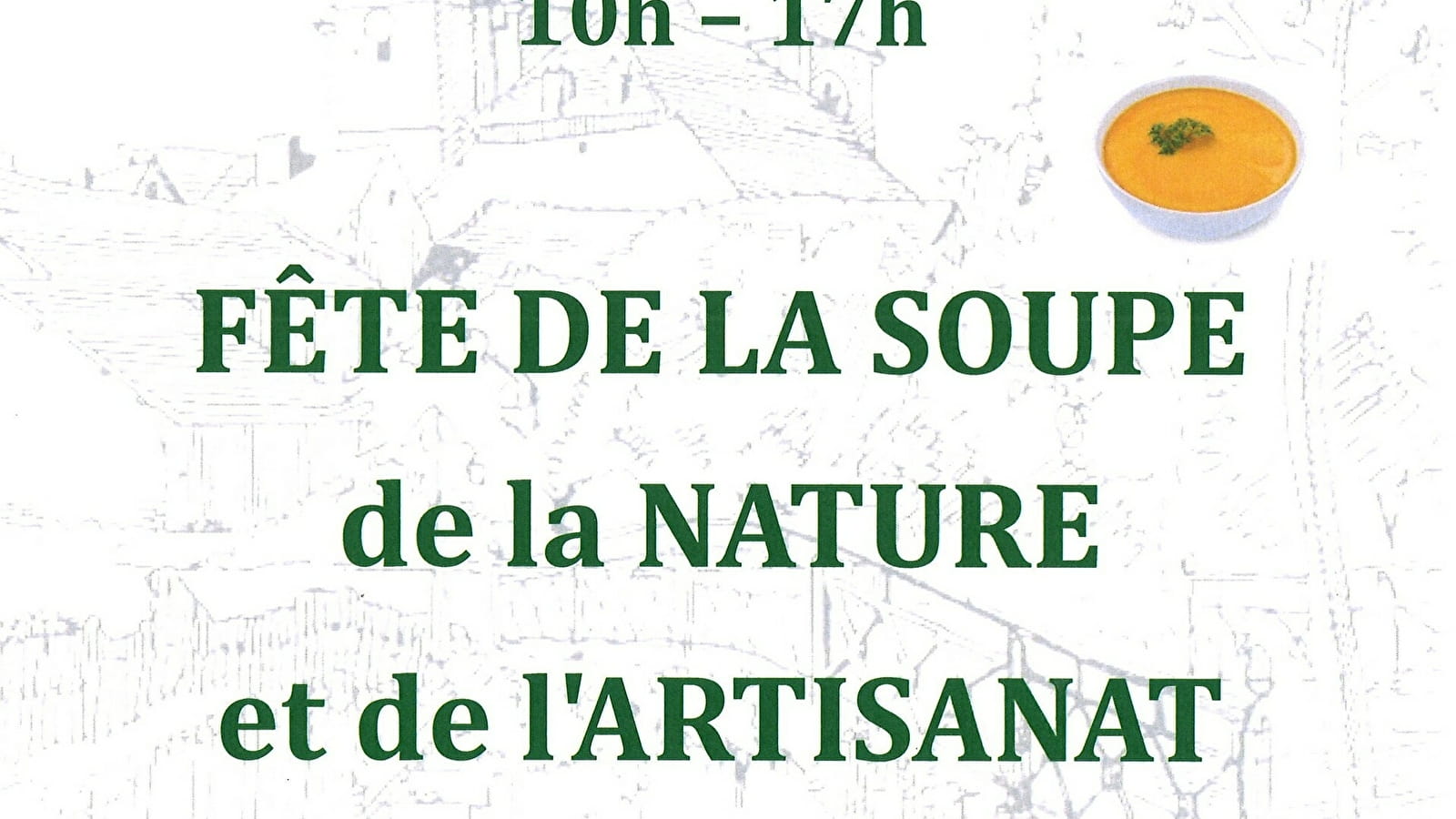 Fête de la soupe de la nature et de l'artisanat