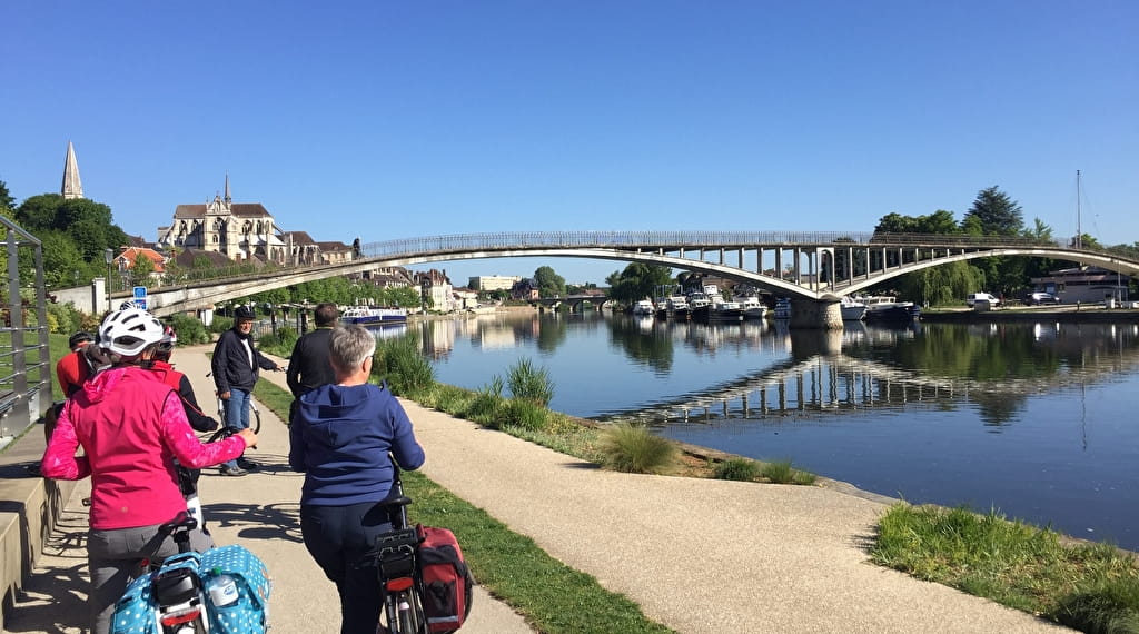 Balade à vélo - Auxerre - Joigny - Le Nord d