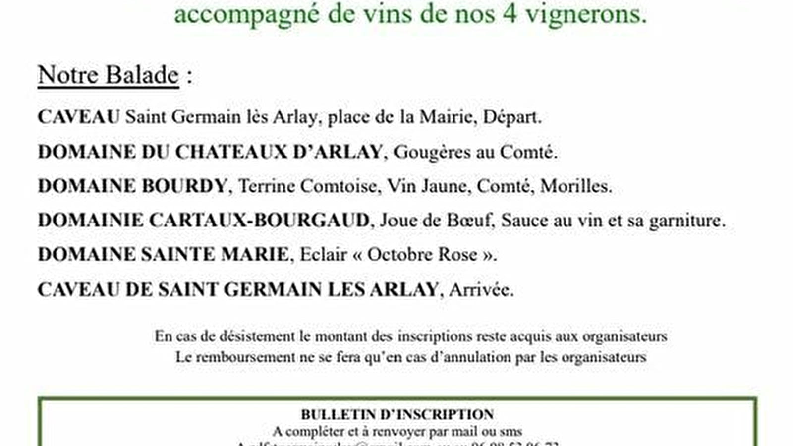 Randonnée Vigneronne