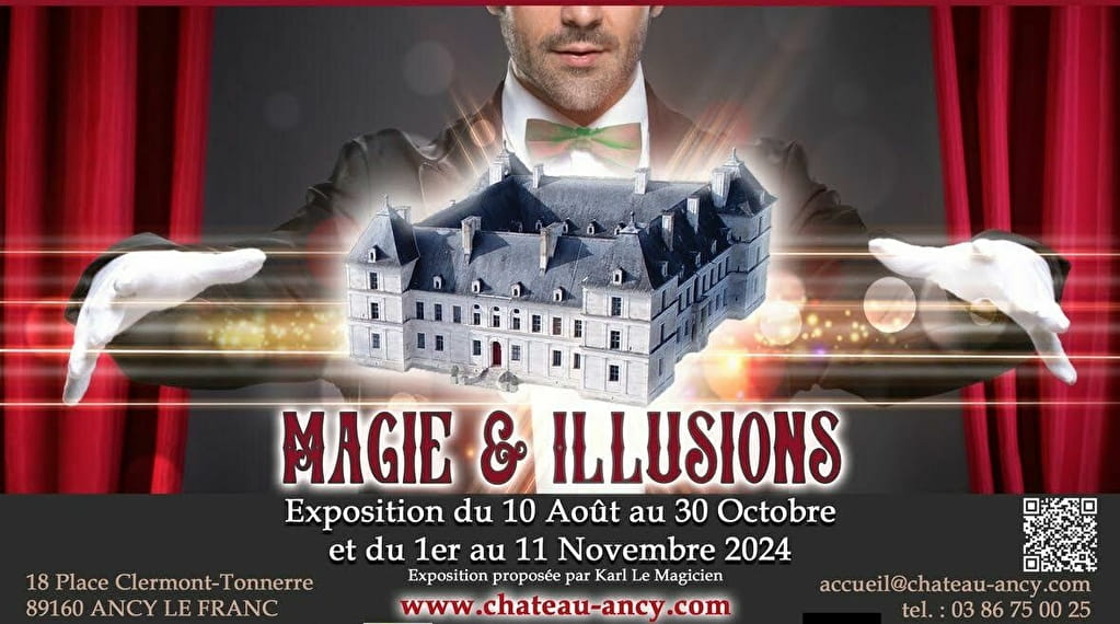 Exposition Magie et Illusion Du 10 août au 11 nov 2024