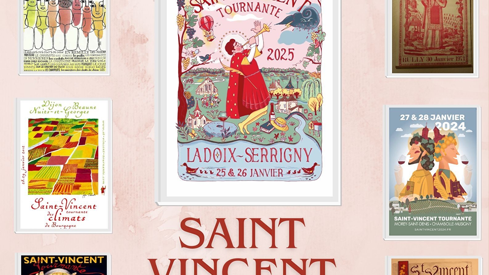 Exposition d'Affiches de Saint Vincent Tournante