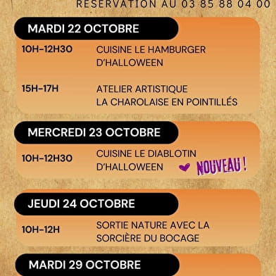 Atelier de cuisine : recette surprise d'Halloween