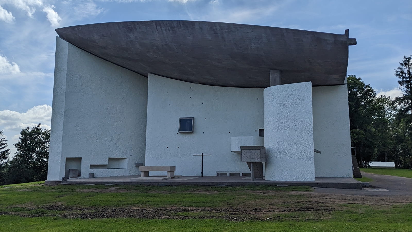 Journées nationales de l'architecture à la chapelle de Ronchamp