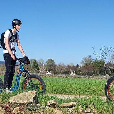 ACTIVE TOURS - Balade en E-Trott dans le vignoble : 2 heures