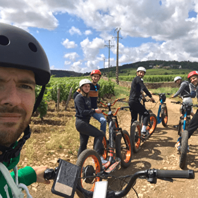 ACTIVE TOURS - Balade en E-Trott dans le vignoble : 2 heures