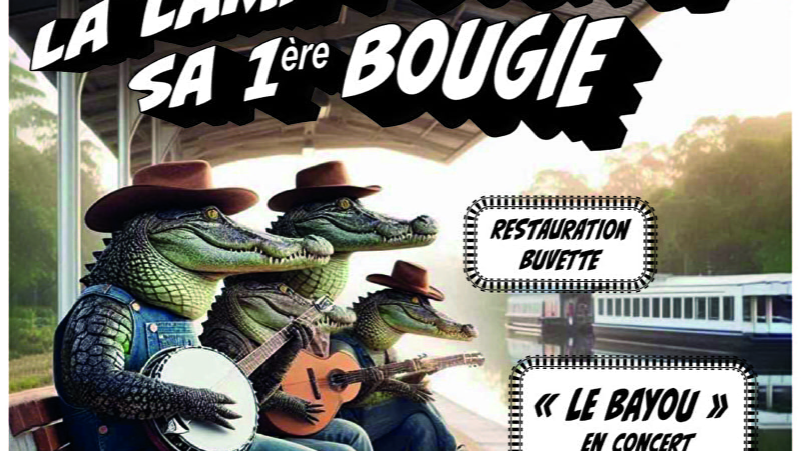 La Lampi fête son 1er anniversaire : Le Bayou en concert