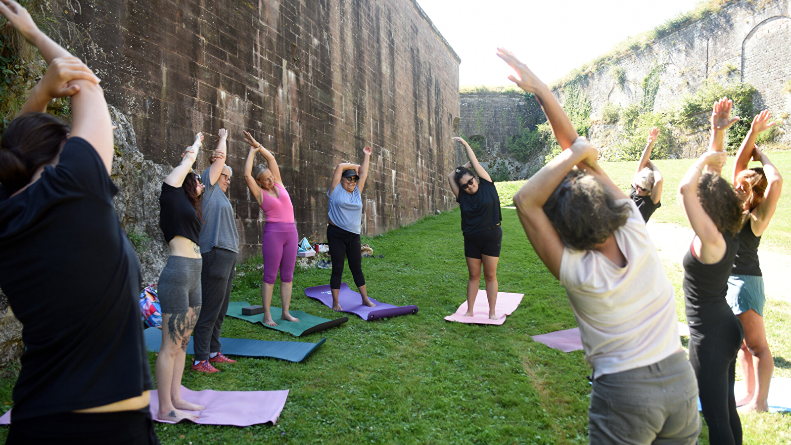 Yoga au musée