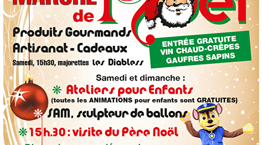 Marché de noël Du 7 au 8 déc 2024