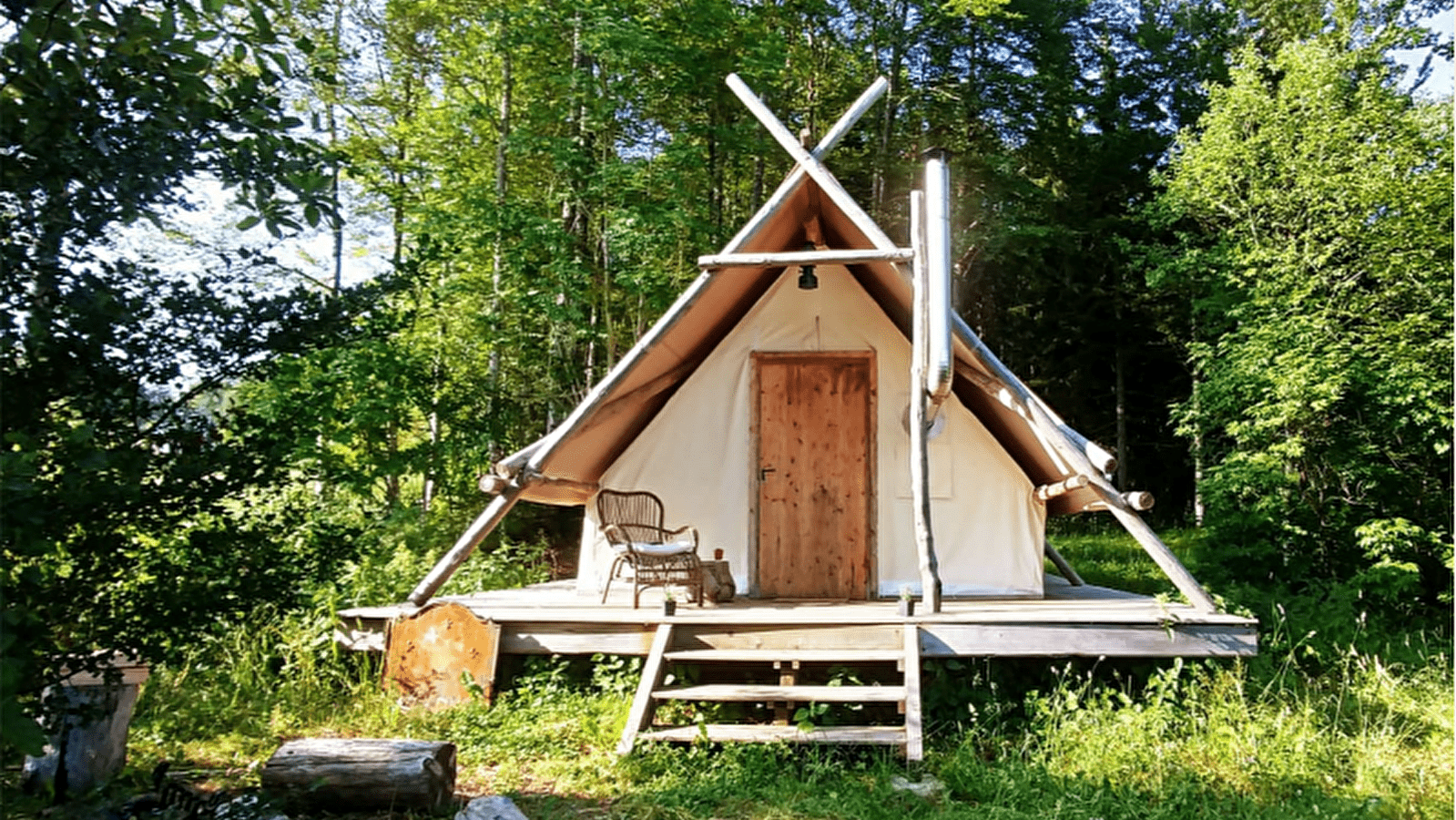 Les Loges du Coinchet - Tente Prospecteur