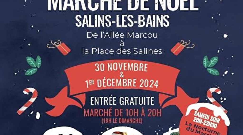 Le Grand Marché de Noël Du 30 nov au 1 déc 2024