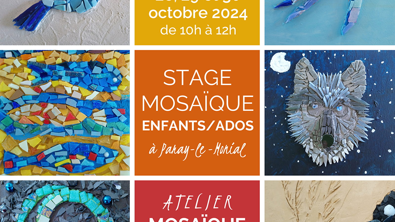 Atelier mosaïque enfants/ados