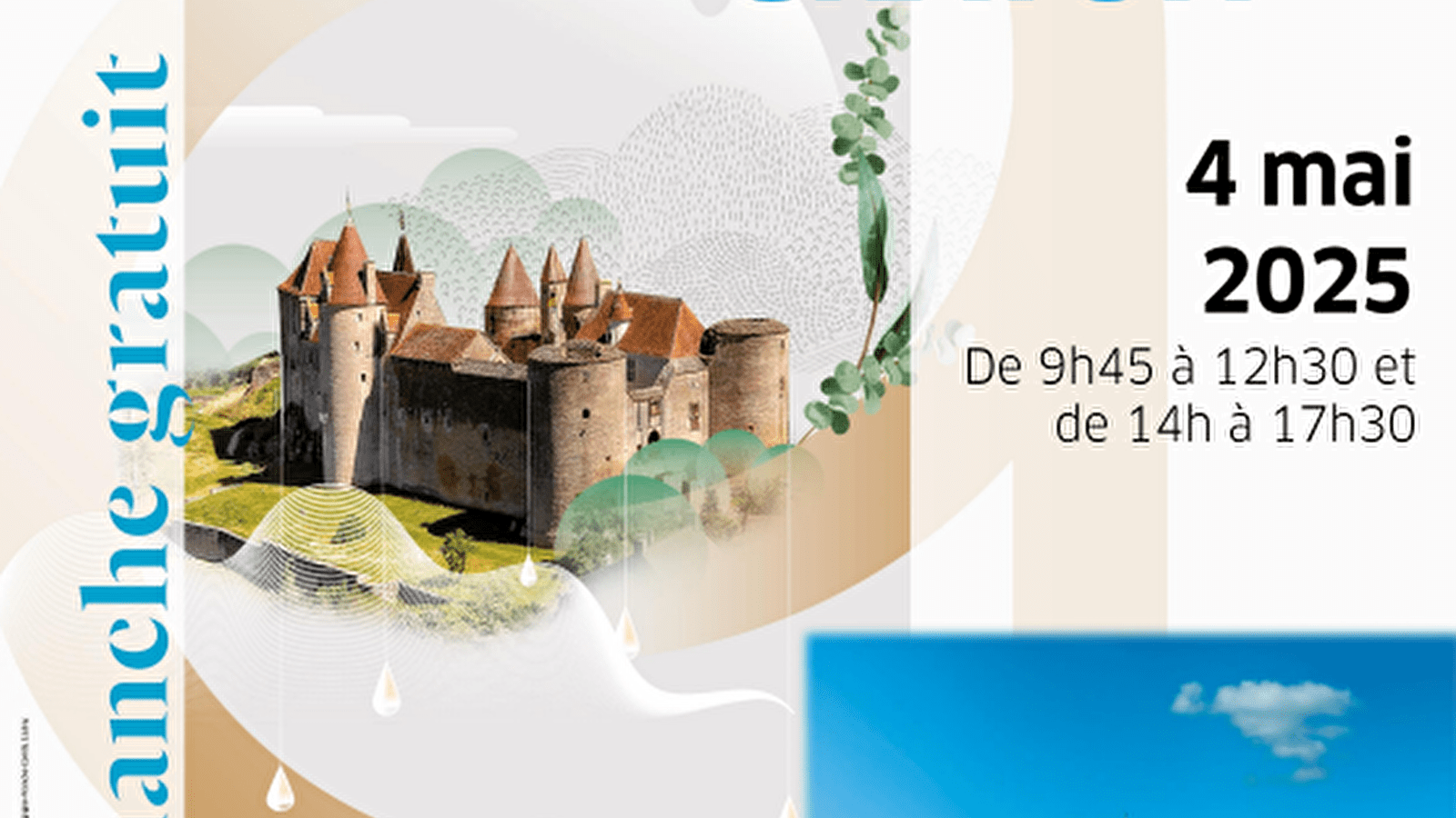 4 mai 2025 : dimanche gratuit au château