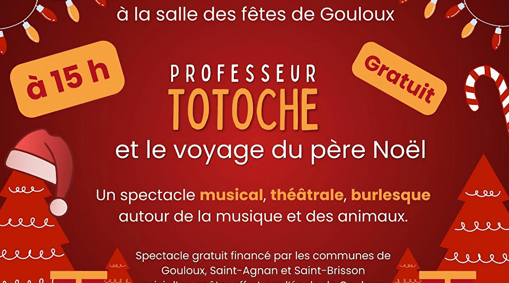 Professeur TOTOCHE et le voyage du Père Noël