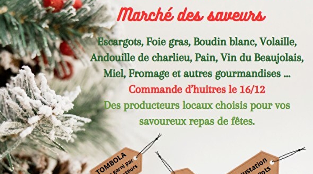 Noël à la ferme - Marché des Saveurs