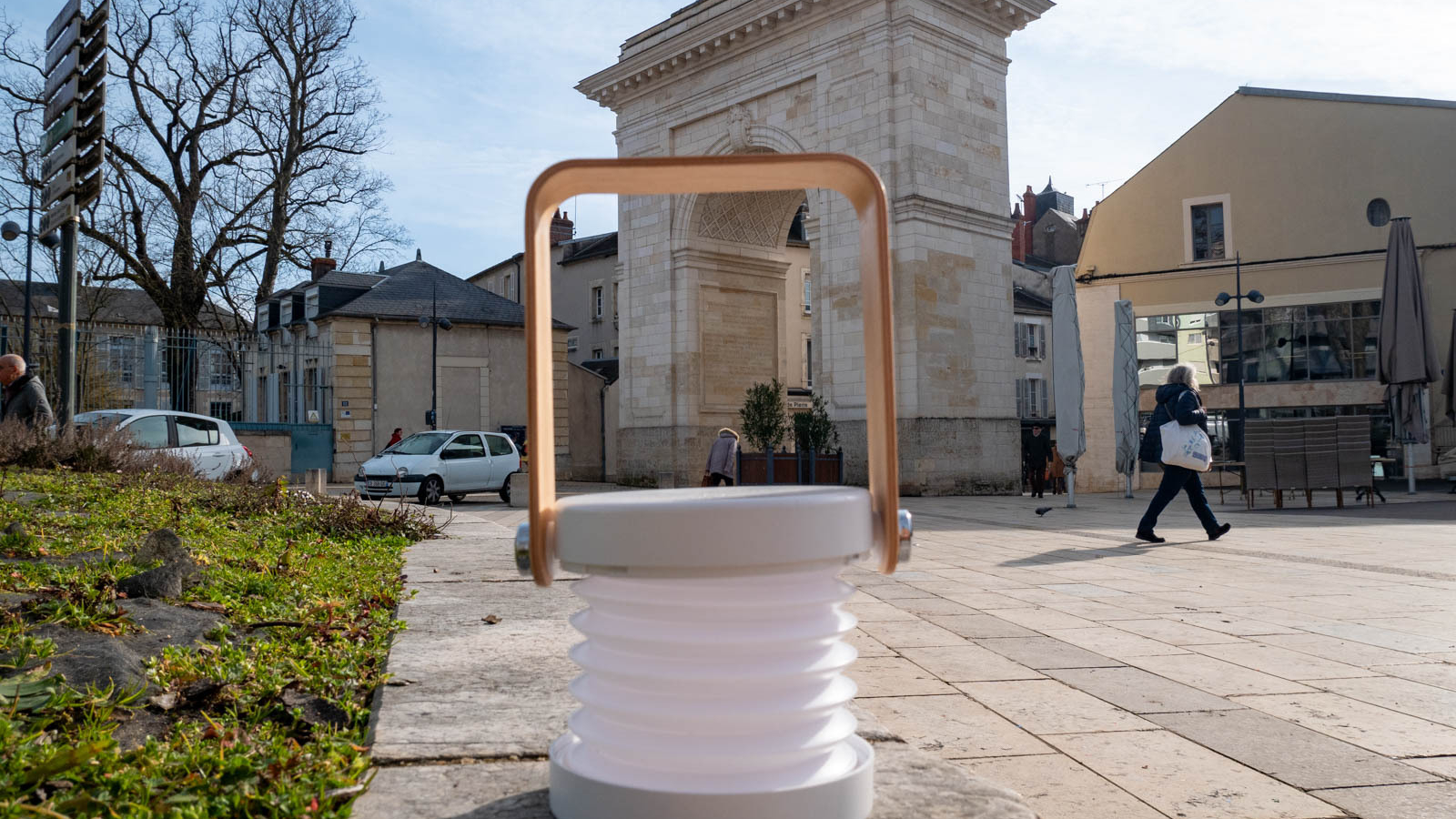 Balade aux lanternes :  le quartier commerçant de Nevers