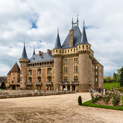 Visite guidée des extérieurs du Château de La Clayette et exposition - Spéciale Téléthon